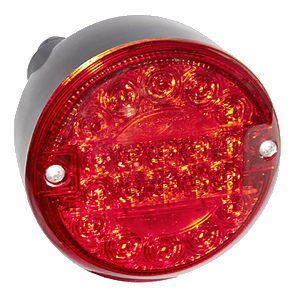 Фотография Фонарь круглый задний габаритный красный LED SERTPLAS 0361L