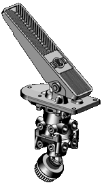 Фотография Тормозной клапан (педаль) KNORR - BREMSE MB4754