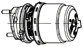 Фотография Энергоаккумулятор (диск тормоз) Тип 20/24 (правый) Wabco 925.480.004.0