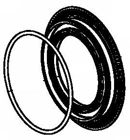 Фотография Сальник ступицы с АБС (Z=80,внутр. диаметр 108) Gigant (Гигант) M100845