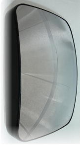Фотография Стекло зеркала панорамного с подогрев 203x154x36 r=400 DAF 65/75/85CF.95XF (00-06) DEPO P-ED01AC0G00N